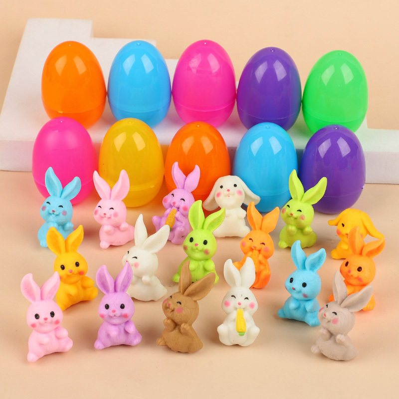 24Pcs Easter Egg With Rabbit F - огляд і ціна Party Games Easter Egg