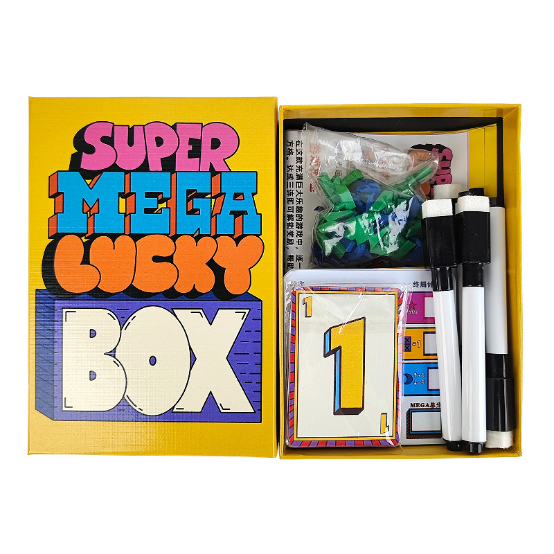 Super Mega Lucky Box Board Gam - огляд і ціна Party Family Games