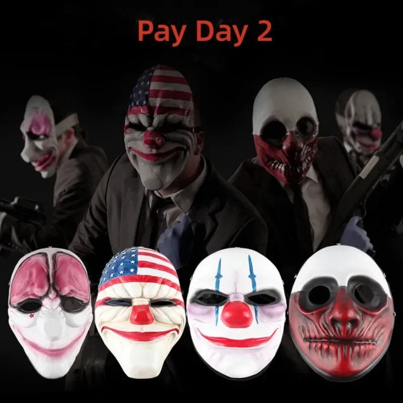 Steam Game Pay Day 2 Pvc Mask  - огляд і ціна Party Games In Steam