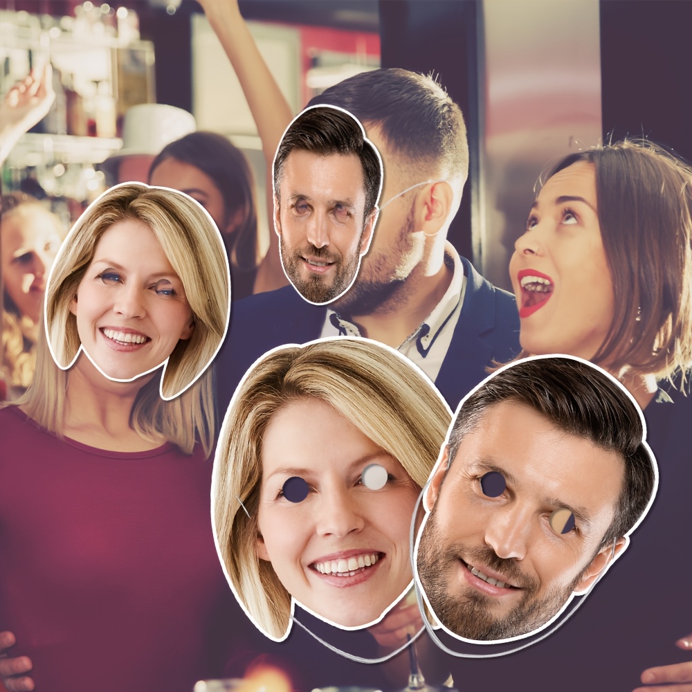 Custom Photo Face Mask Persona - огляд і ціна Party Games Bachelorette