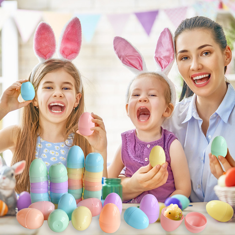 12pcs Colorful Easter Eggs Fil - огляд і ціна Party Games Easter Egg