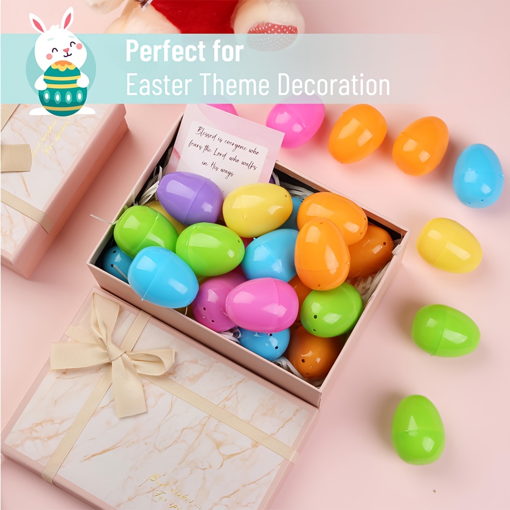 100PCS Plastic Easter Eggs Fil - огляд і ціна Party Games Easter Egg