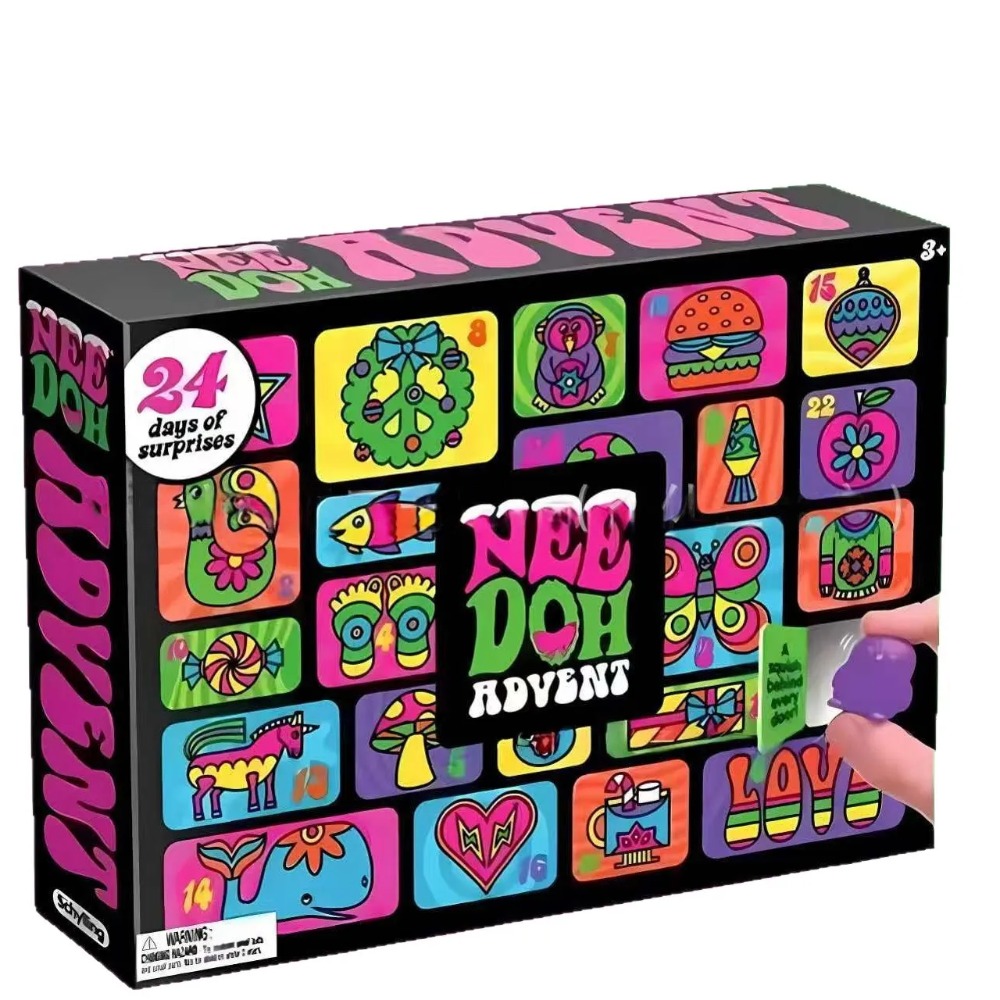 2026 New Hot Needoh Advent Cal - огляд і ціна Party Family Games