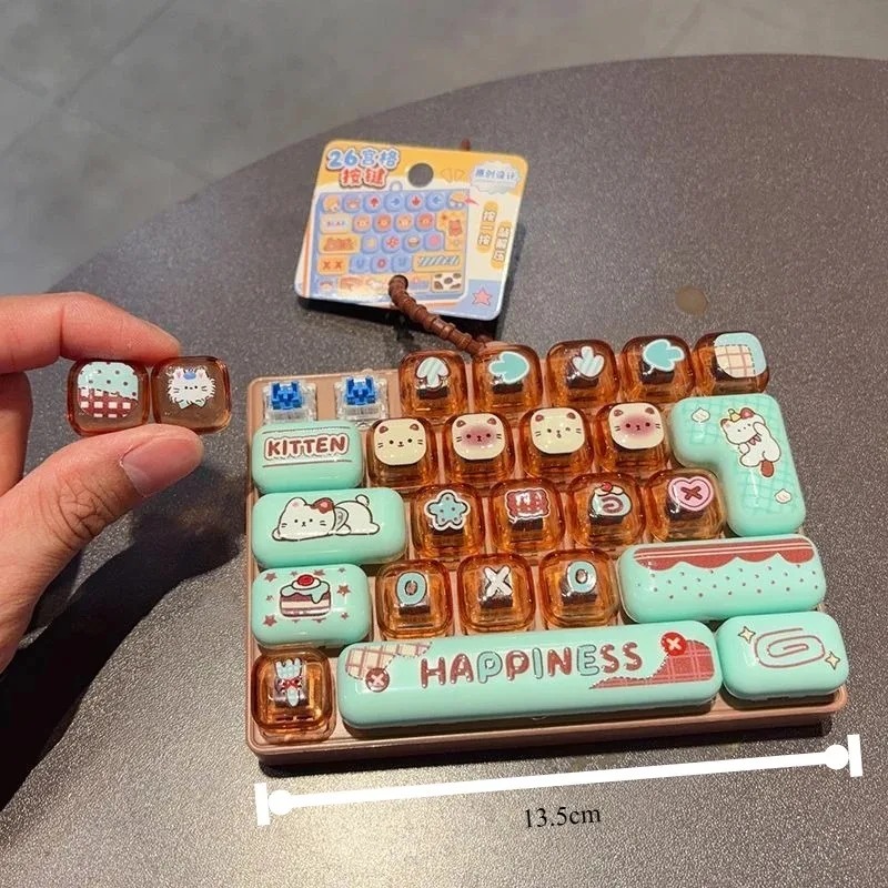 In Stock /26Grid Keycap Clicke - огляд і ціна Party Games Switch