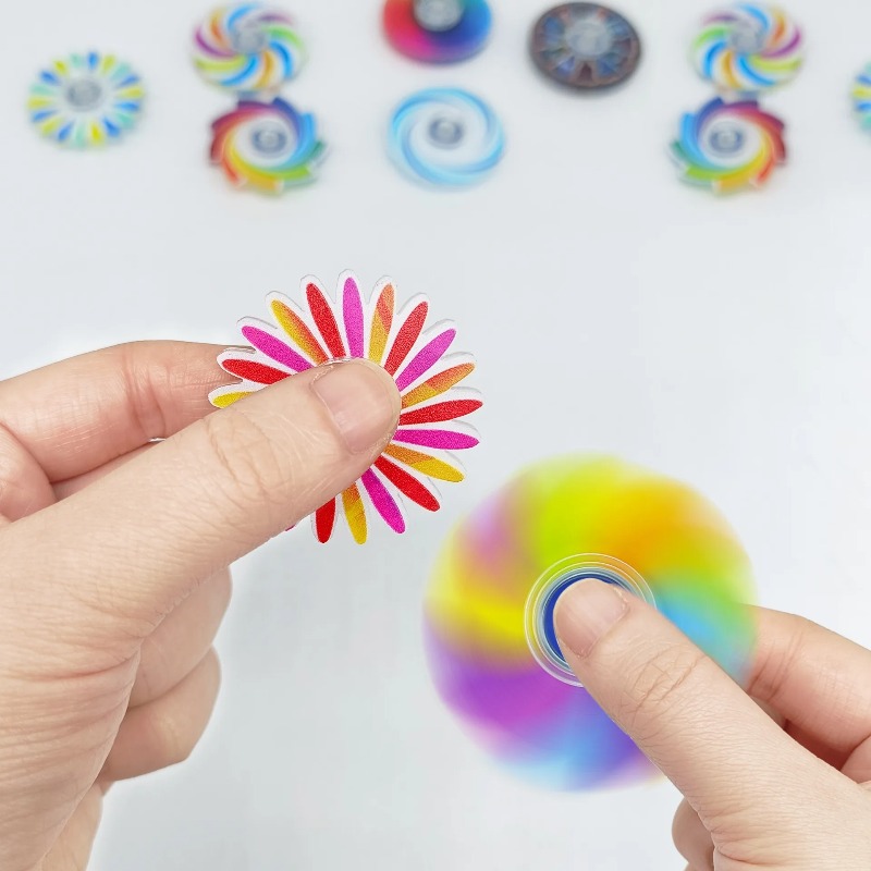 5-20Pcs Mini Ranbow Fidget Spi - огляд і ціна Party Games Adult Birthday