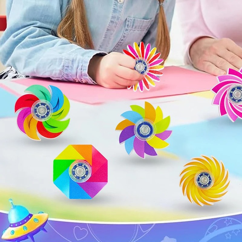 5-20Pcs Mini Ranbow Fidget Spi - огляд і ціна Party Games Adult Birthday
