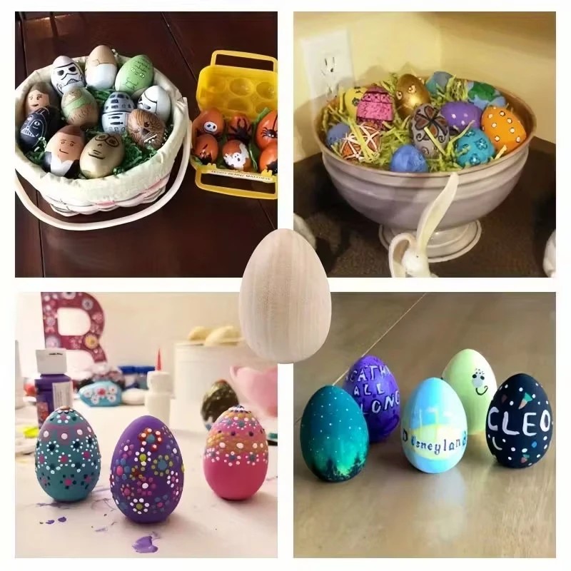 High Quality Wooden Easter Egg - огляд і ціна Party Games Easter Egg