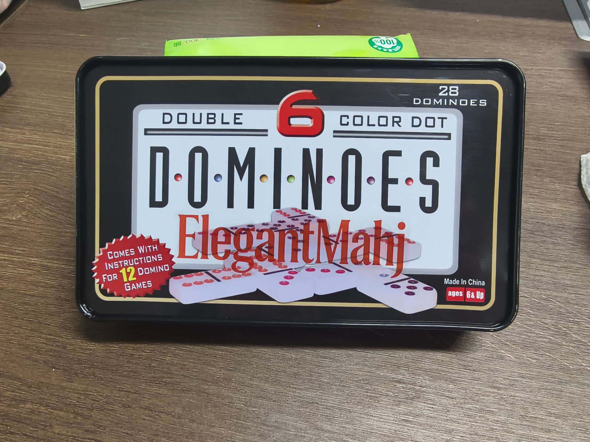 ElegantMahj Double Six Dominoe - огляд і ціна Party Family Games