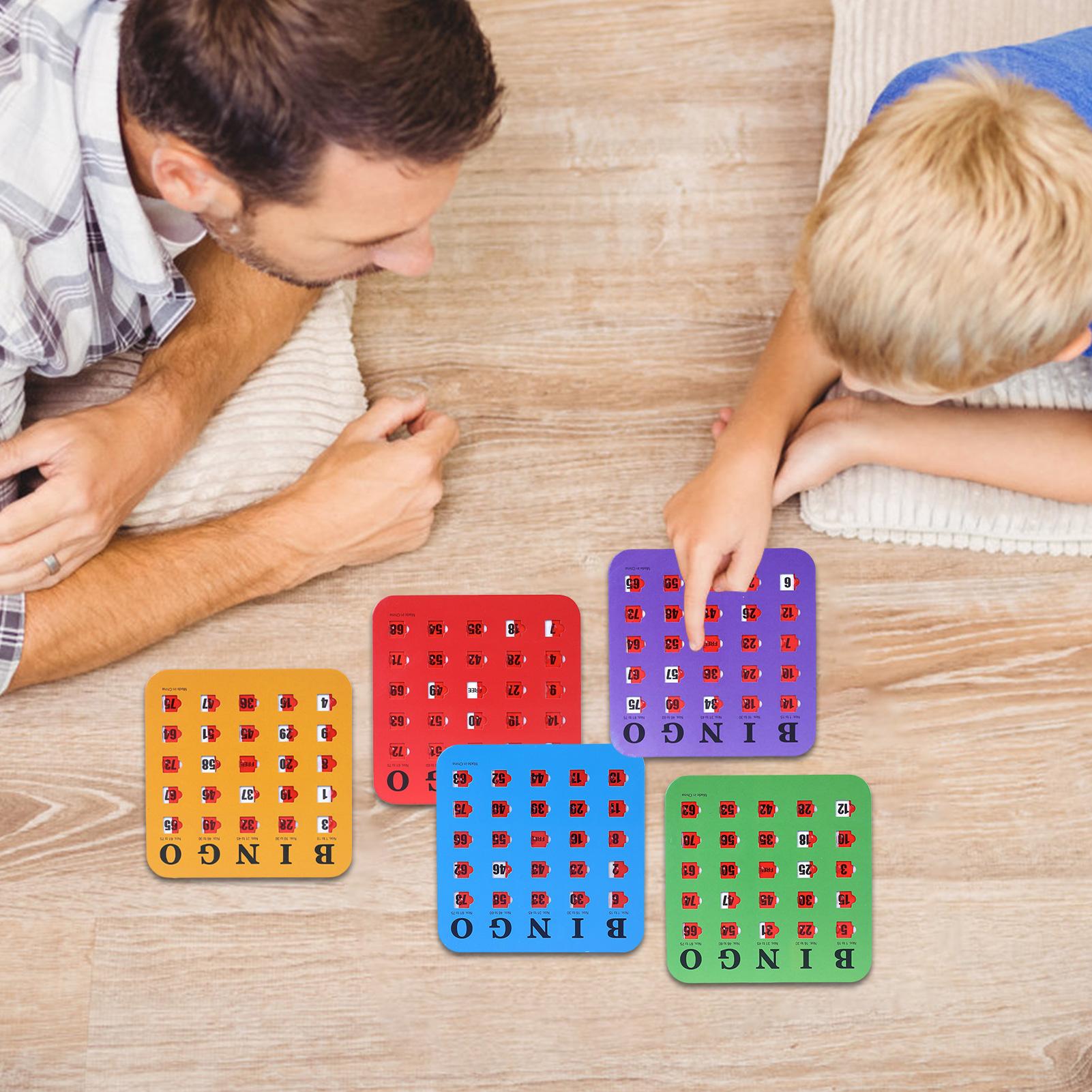 Bingo Cards Reusable Fingertip - огляд і ціна Party Family Games